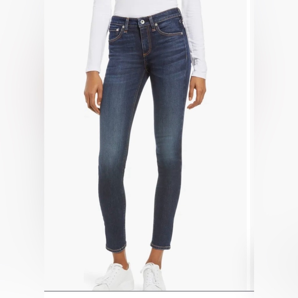 Rag and Bone Cate Mid-Rise Skinny